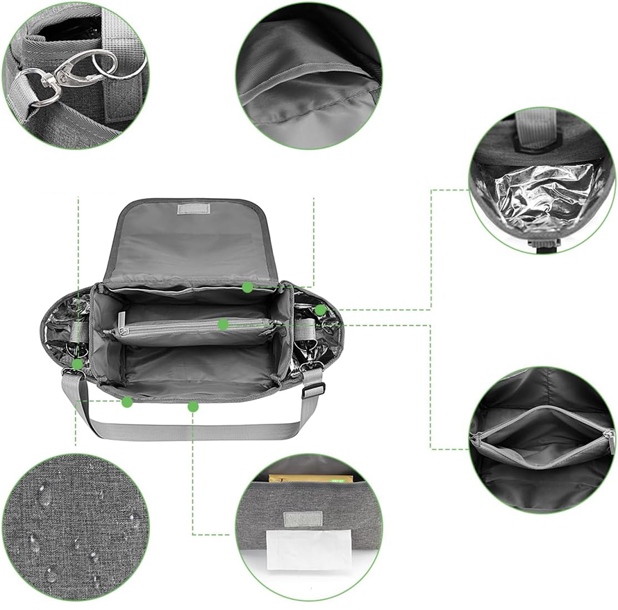 PHILORN stroller and shoulder bag + changing mat