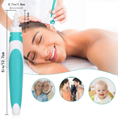 eVATMASTER urządzenie do czyszczenia uszu + 16 silikonowych końcówek – zdjęcie produktu 5