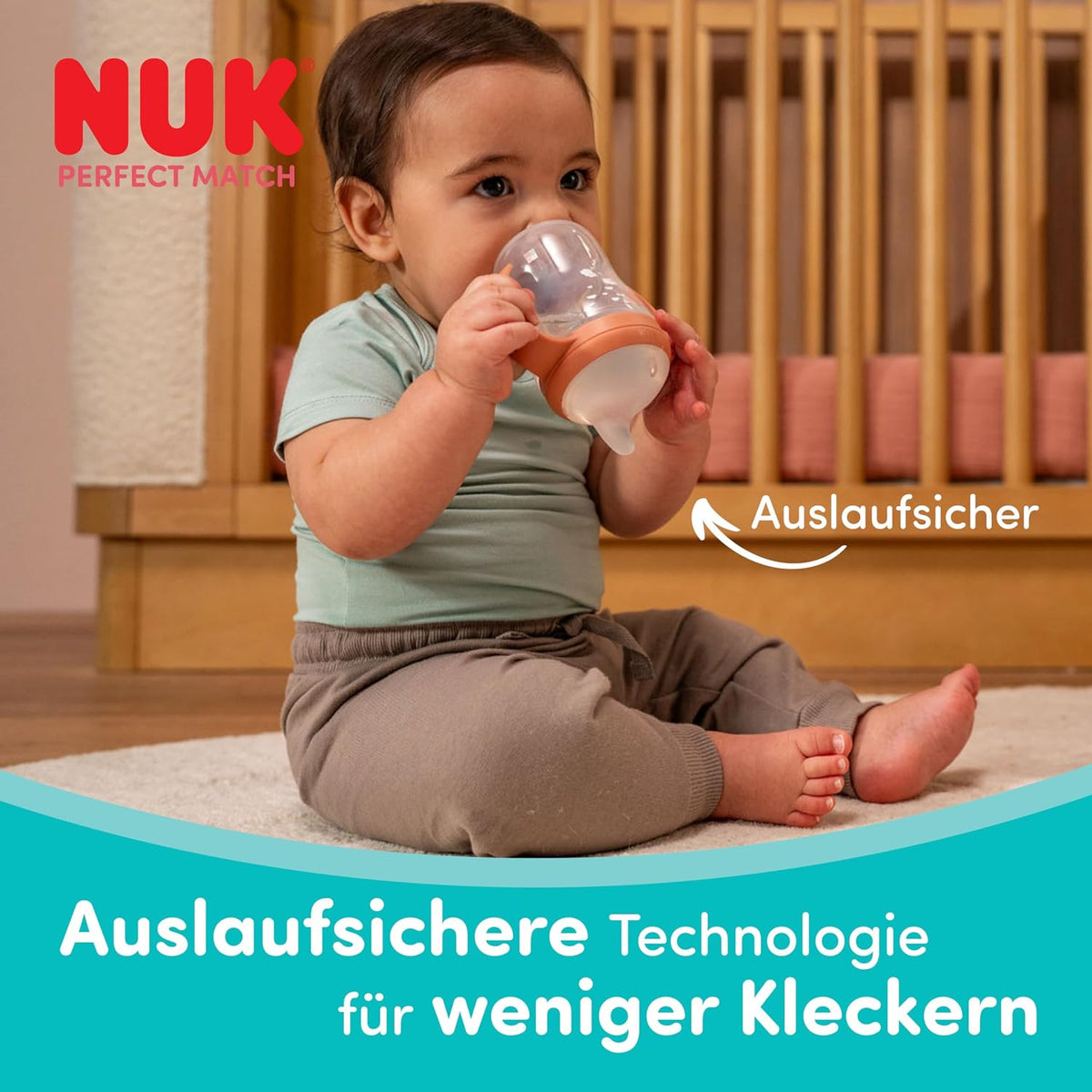 Tréninkový hrnek NUK Perfect Match Learner 150 ml 6m+