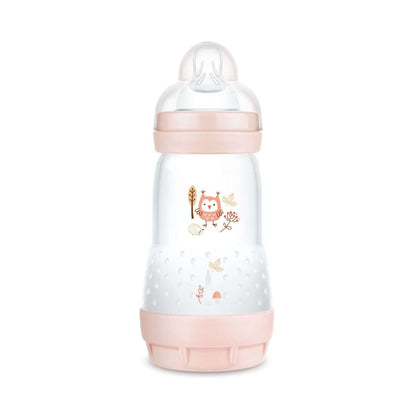 MAM Easy Start butelka antykolkowa 260ml 2m+ z wentylowaną podstawą, redukująca kolkę, bez BPA