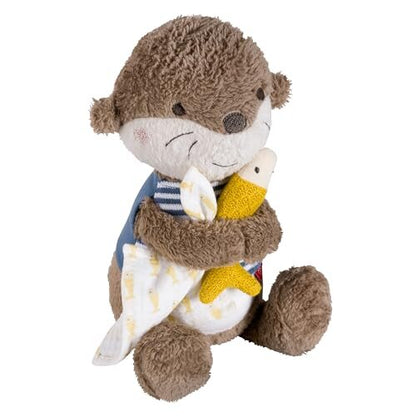 Lampada da notte e peluche Fehn Otter