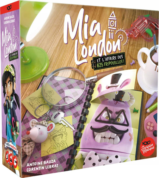 SCORPION MASQUE joc de societate pentru 4 persoane MIA LONDON versiunea franceză