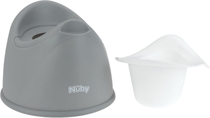 Nuby – nocnik i wyjęta biała wkładka