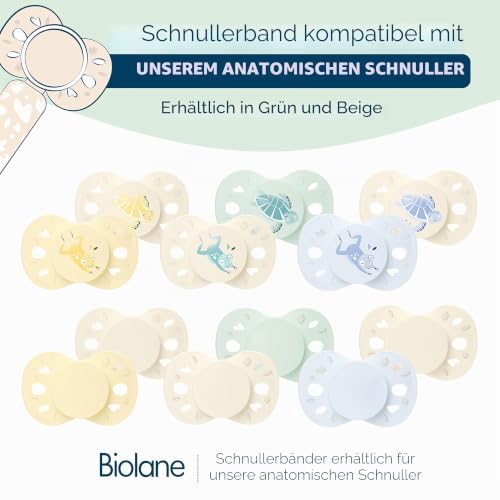 Biolane bavlněný klip na dudlík se závěskem