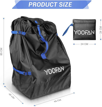 YOOFAN Geantă de avion Geantă de transport pentru cărucior Scaun auto 85x45x45 RUCȘAC
