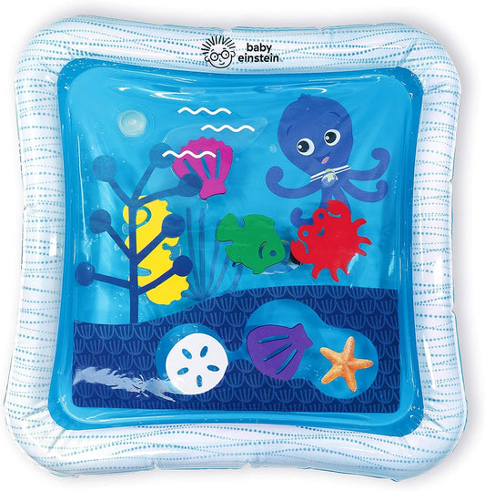 BABY EINSTEIN vodní podložka na hraní na bříšku 56 x 56 cm OCEAN