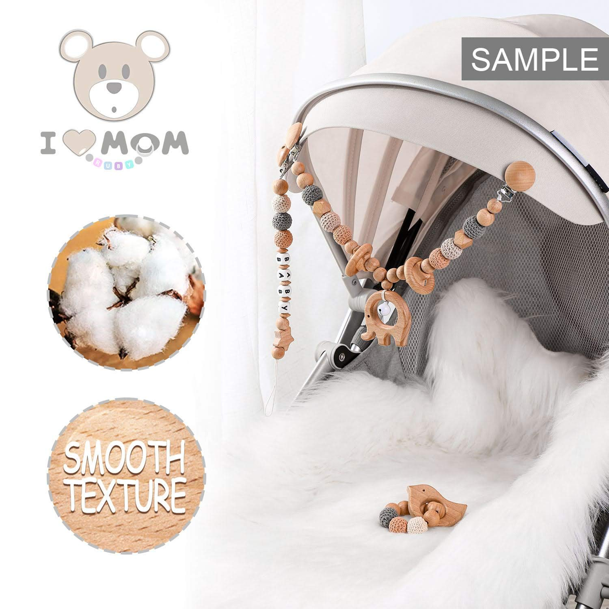 RUBY Artestar DIY pacifier chain kit