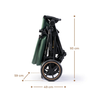 KINDERKRAFT PRIME2 PRO 3-in-1 multifunction stroller up to 22kg + MINK PRO car seat