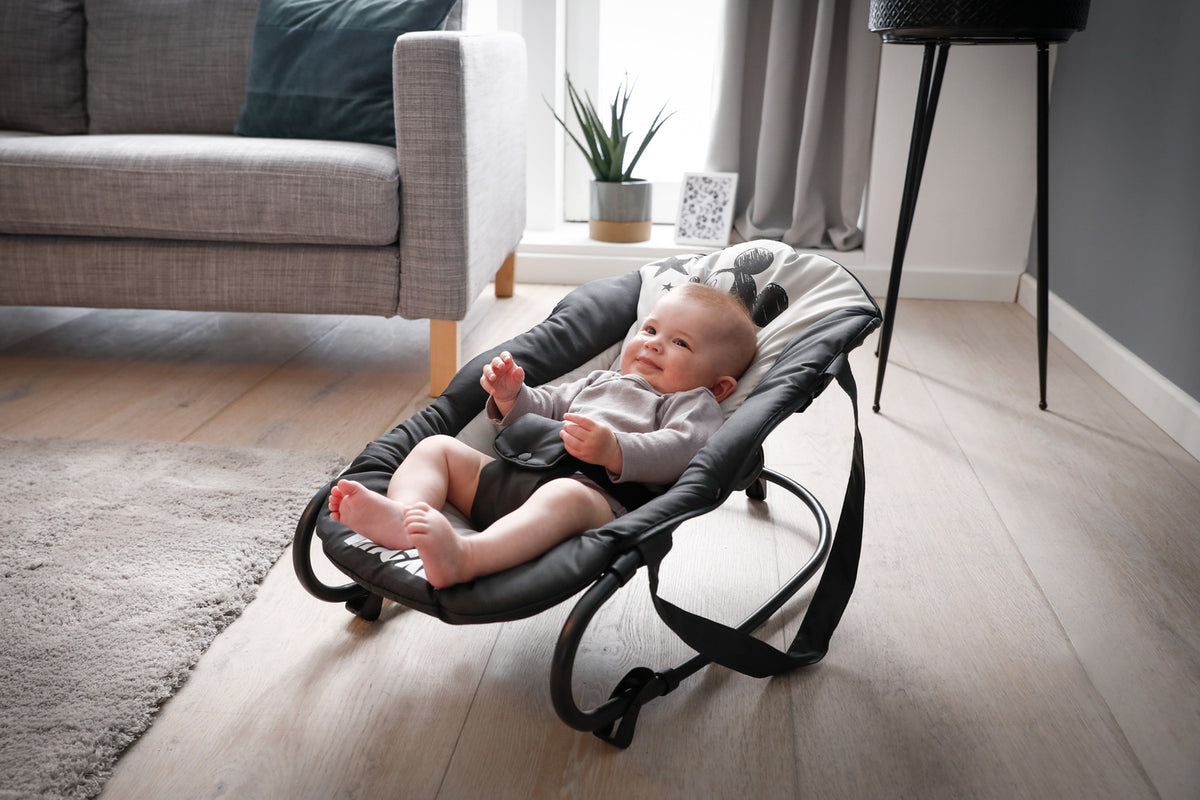 HAUCK ROCKY Lounger, rocking chair with Mickey Mouse