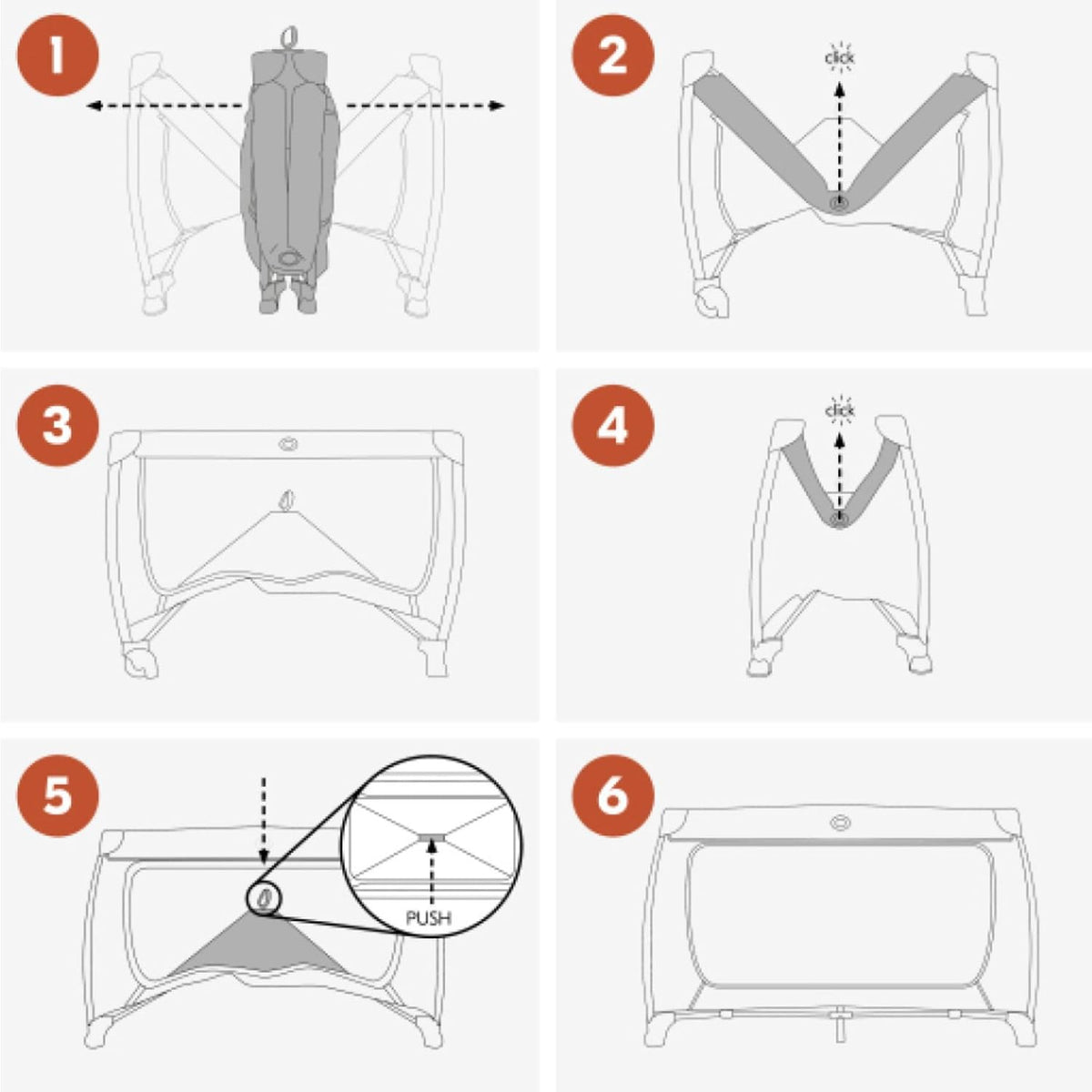 Hauck Dream N Play Plus travel cot 120x60 up to15kg