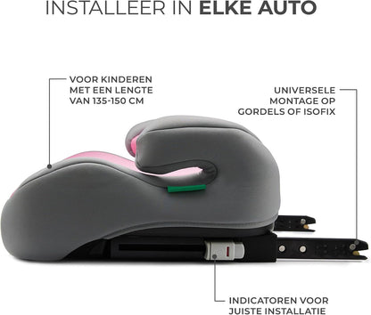 Kinderkraft I-BOOST podsedák do auta 135–150 cm