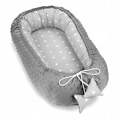 TOTSY BABY kojenecké hnízdo kokon 90 x 50 minky