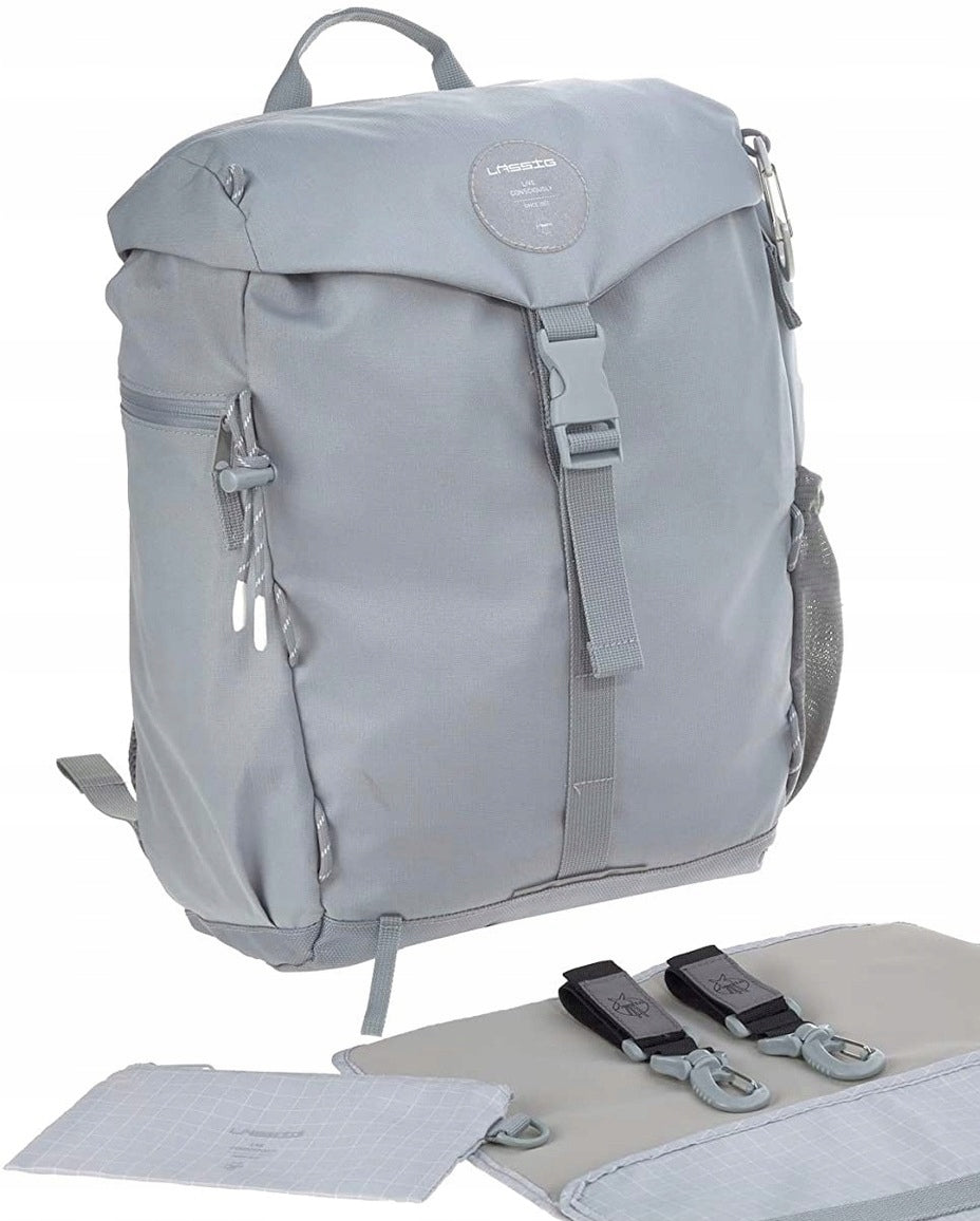 LASSIG Green Label Outdoor backpack for nappies and accessories