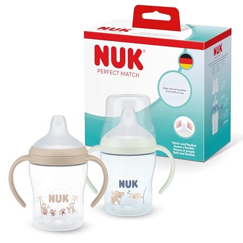 Tazza NUK Perfect Match Night per l’apprendimento, 150 ml, 6+