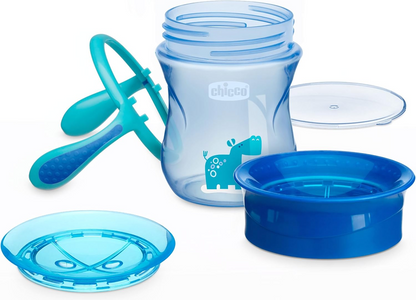 CHICCO Perfect Cup netečúci pohár s 360-stupňovým náustkom 200 ml 12 m+