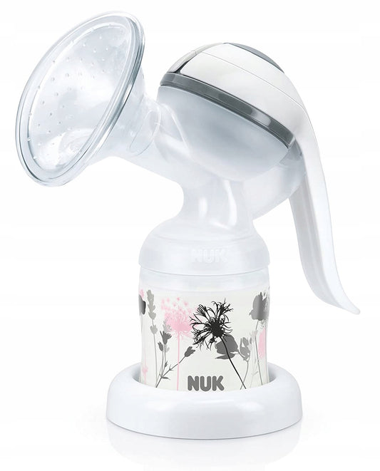 NUK Jolie HANDMILCHPUMPE mit Milchbehälter