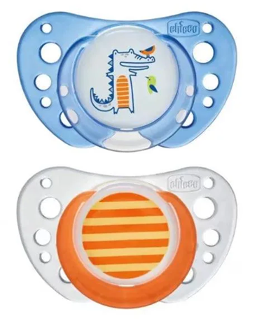 CHICCO PhysioForma COMFORT πιπίλα x2 0-6 μηνών LATEX