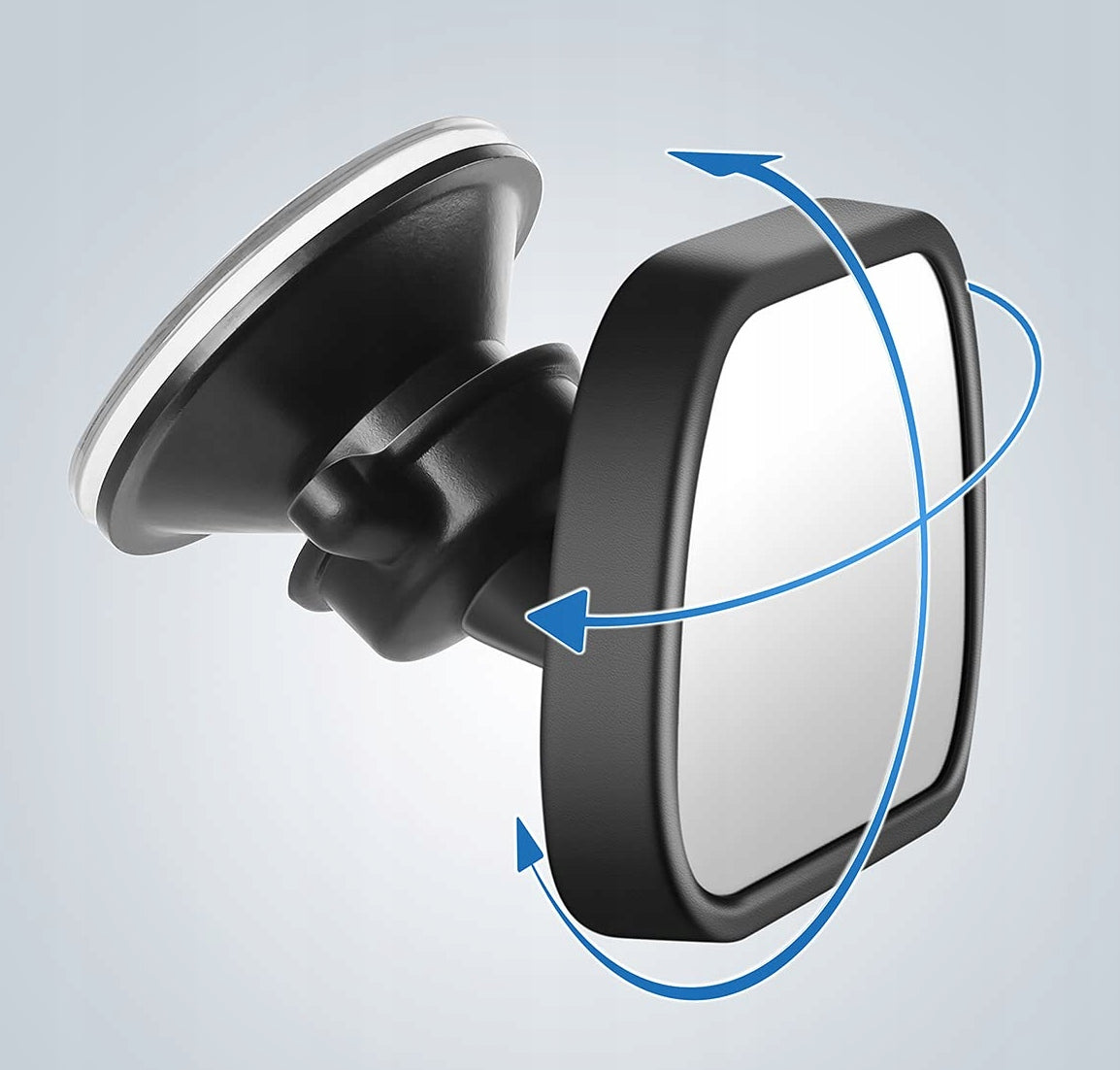 REER ParentsView rear-view mirror for a car windshield, 9 x 5,7 cm