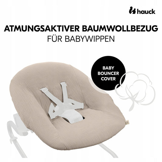 HAUCK pokrowiec na bujaczek Alpha Bouncer Premium / Deluxe / 2-in-1 – zdjęcie 2