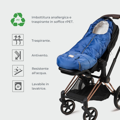 MOOVO NUVITA universal footmuff for strollers, 6–36 months