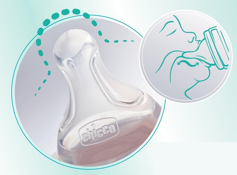 CHICCO Perfect 5 láhev proti kolice 150 ml dudlík 1 pomalý průtok 0 +