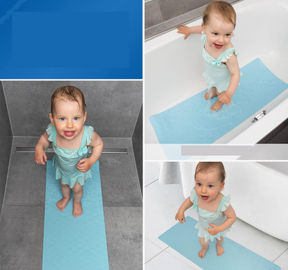 REER MyHappyBath XXL non-slip mat for the bathtub and shower, 36 x 97 cm