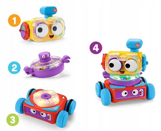 FISHER-PRICE robot interactiv LINUS limba franceză