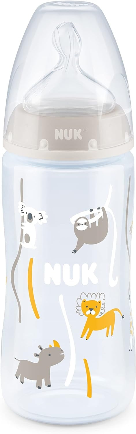 NUK First Choice+ 0-6 m BOTTIGLIA 300 ml indicatore di temperatura