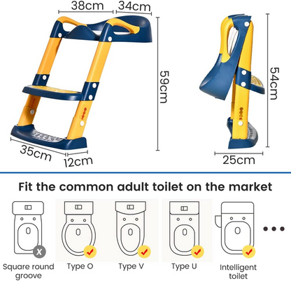 MUOIVG toilet seat with steps