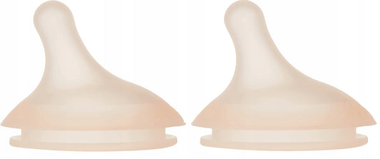 SUAVINEX Zero Zero dudlík na láhev x2 6m+