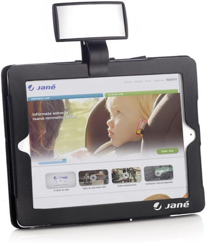 JANE 2-in-1-Autospiegel zur Beobachtung des Kindes und Tablet-Hülle 20x26