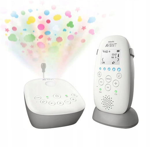 PHILIPS AVENT SCD733/26 elektronická chůvička + projektor