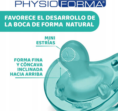 CHICCO PhysioForma SOFT πιπίλα x2 6-16 μηνών – φωτογραφία προϊόντος 5