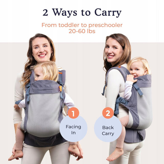 BECO TODDLER Schnallentrage 9-27kg 3D Mesh