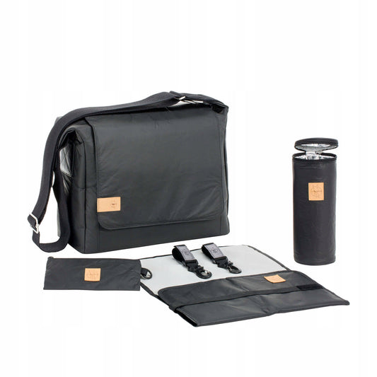 LASSIG Messenger nappy bag and accessories