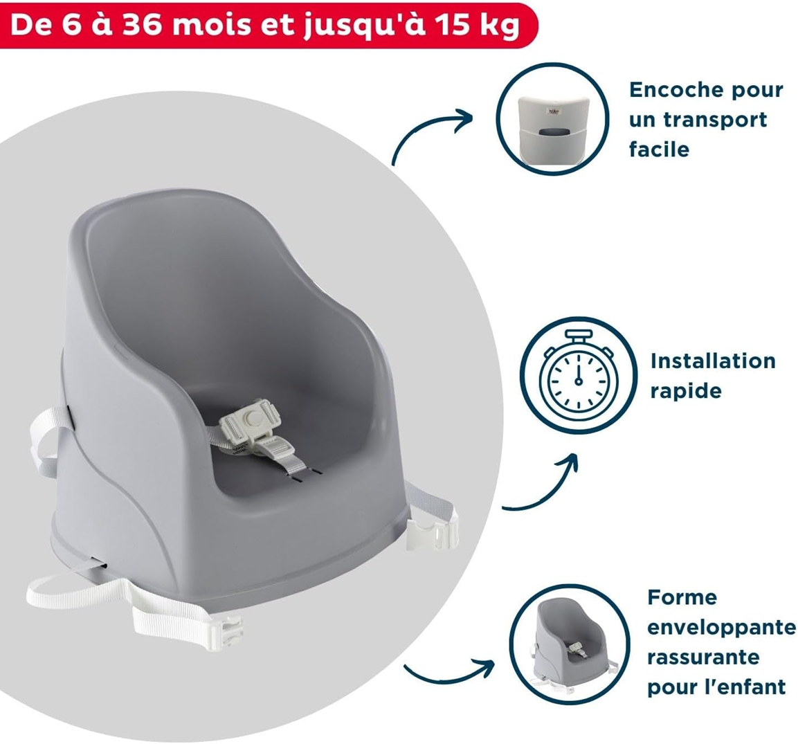 THERMOBABY TUDI jídelní židlička zvýšená