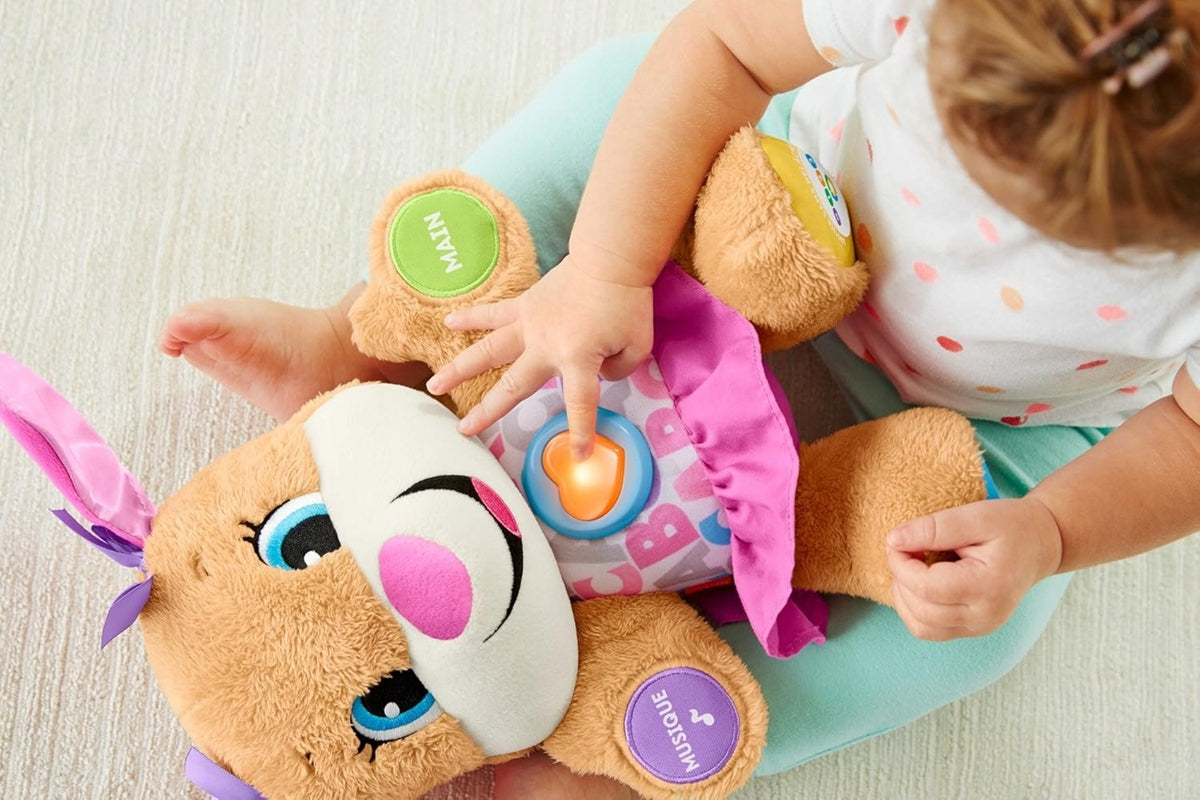 FISHER-PRICE FPP52 sestřička štěňátka učence, francouzský jazyk