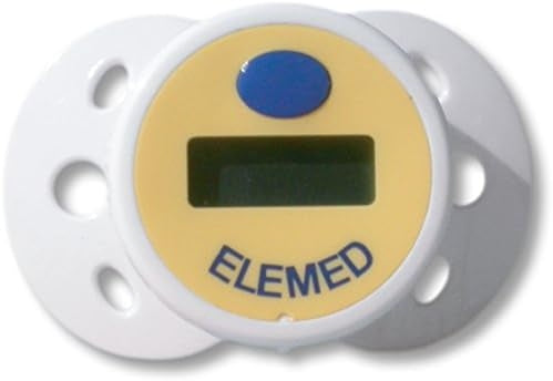 ELEMED Ciuccio Temp MP200 silikonový dudlík s digitálním teploměrem