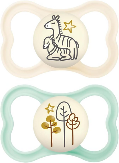 MAM AIR NIGHT soother x2