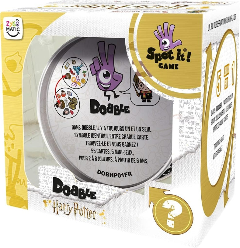 ZYGOMATIC Dobble 55 karet + kovová krabička HARRY POTTER