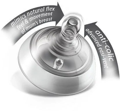 TOMMEE TIPPEE dudlík na láhev CLOSER TO NATURE 6m+ x2