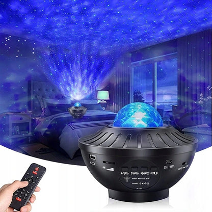 VOKSUN LEDstar projector, aurora effect + remote controlage 0 +colour blackpackaging dimensions approx. 17 x