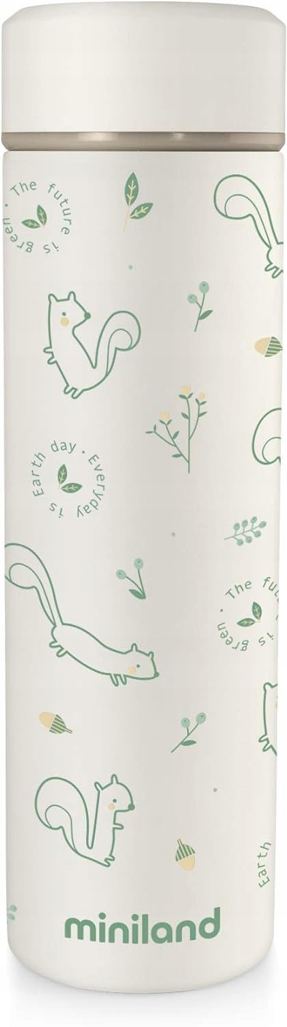 MINILAND Natur Thermy termo para bebidas de acero inoxidable 450 ml
