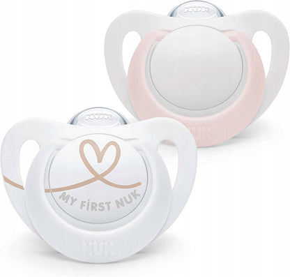 NUK STAR uklidňující dudlík x2 0-6 měsíců