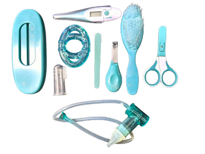 BABYMOOV baby care set, 9 pieces + toiletry bag