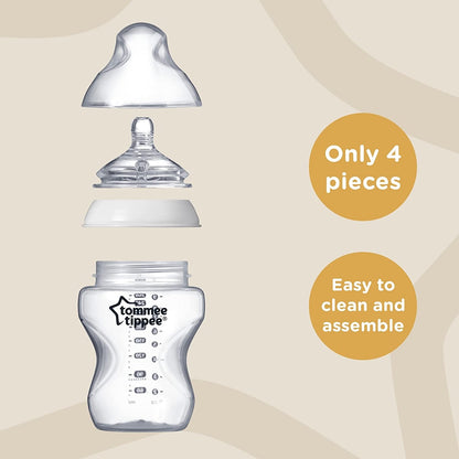 TOMMEE TIPPEE Sada s 6 lahvemi 260ml ANTI-KOLIK