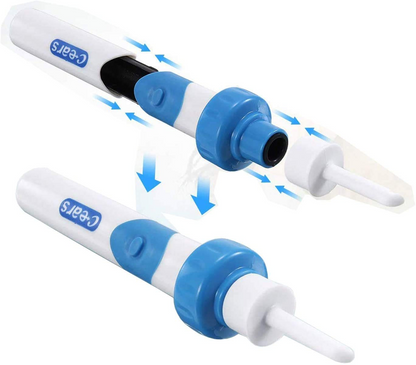 C-EARS electric ear-cleaning device + case and brush
