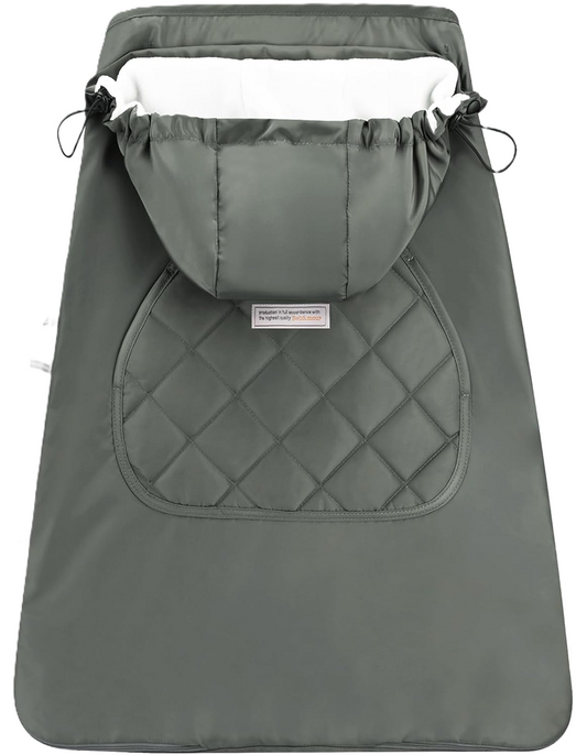 BEBAMOUR universal waterproof cover for baby carrier, stroller, and car seat
