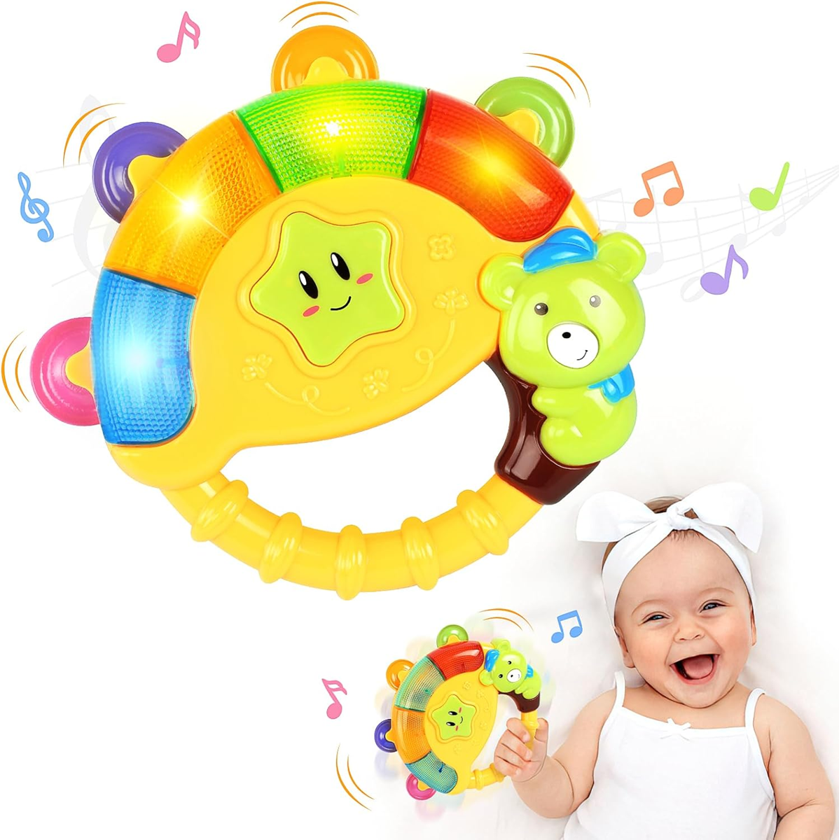 BAOLI tambourine interactive toy
