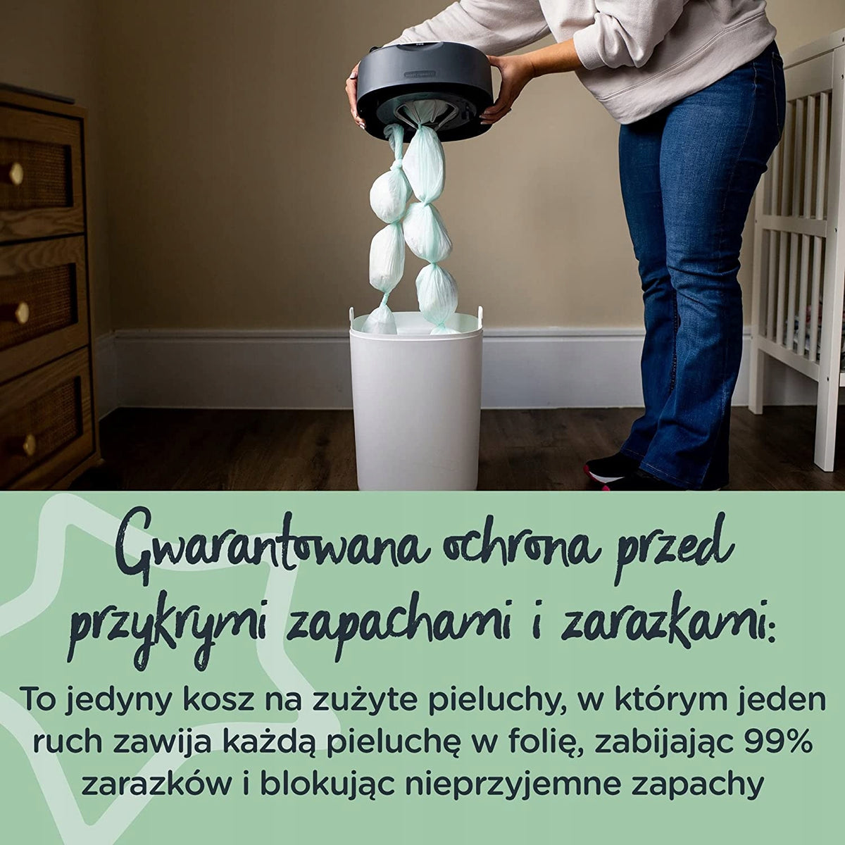 TOMMEE TIPPEE Twist&Click koš na pleny